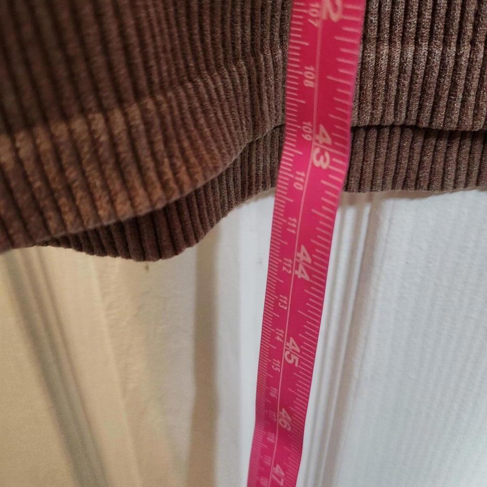Almost Famous Brown Ribbed Sleeveless Bodycon Dress S/M - Picture 6 of 6
